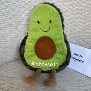Jellycat Amuseables Avocado Bag - Authentic - BNWT - Fast Ship - Retired